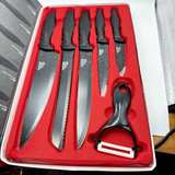 Kunsion 6-Piece Non-Stick Marble Coating Knife Set - Image 2