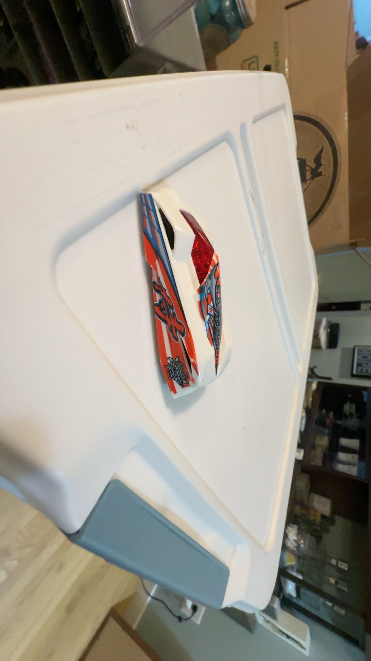 Hot Wheels Shadow Jet II White Die-Cast Car