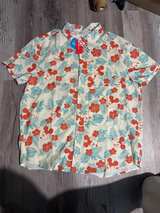 Disney PatPat Size XL Disney Mickey Mouse Floral Allover Print Shirt For Men - Image 1
