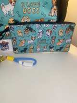 I Love Dogs Backpack and Pouch Set - Image 3