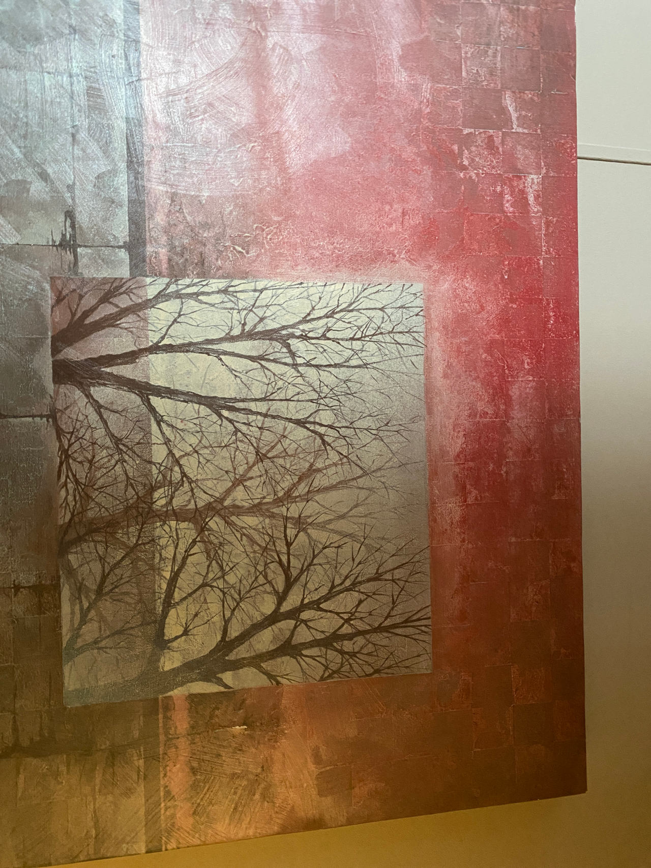 Abstract Tree Canvas Wall Art