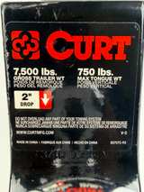 CURT 2” Trailer Hitch Ball Mount w/ Ball & Pin – 7500 lb Capacity - Image 7
