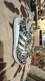 Adidas Swift Run X Leopard Print Women's Sneakers Size 8 - Image 3