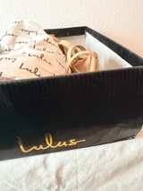 Lulus Emmalee Sand Strappy Heels size 8 NEW - Image 7