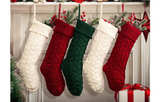 FESCIORY 18 Inches Christmas Stockings Bulk, 6 Pack Large Size Cable Knitted - Image 5
