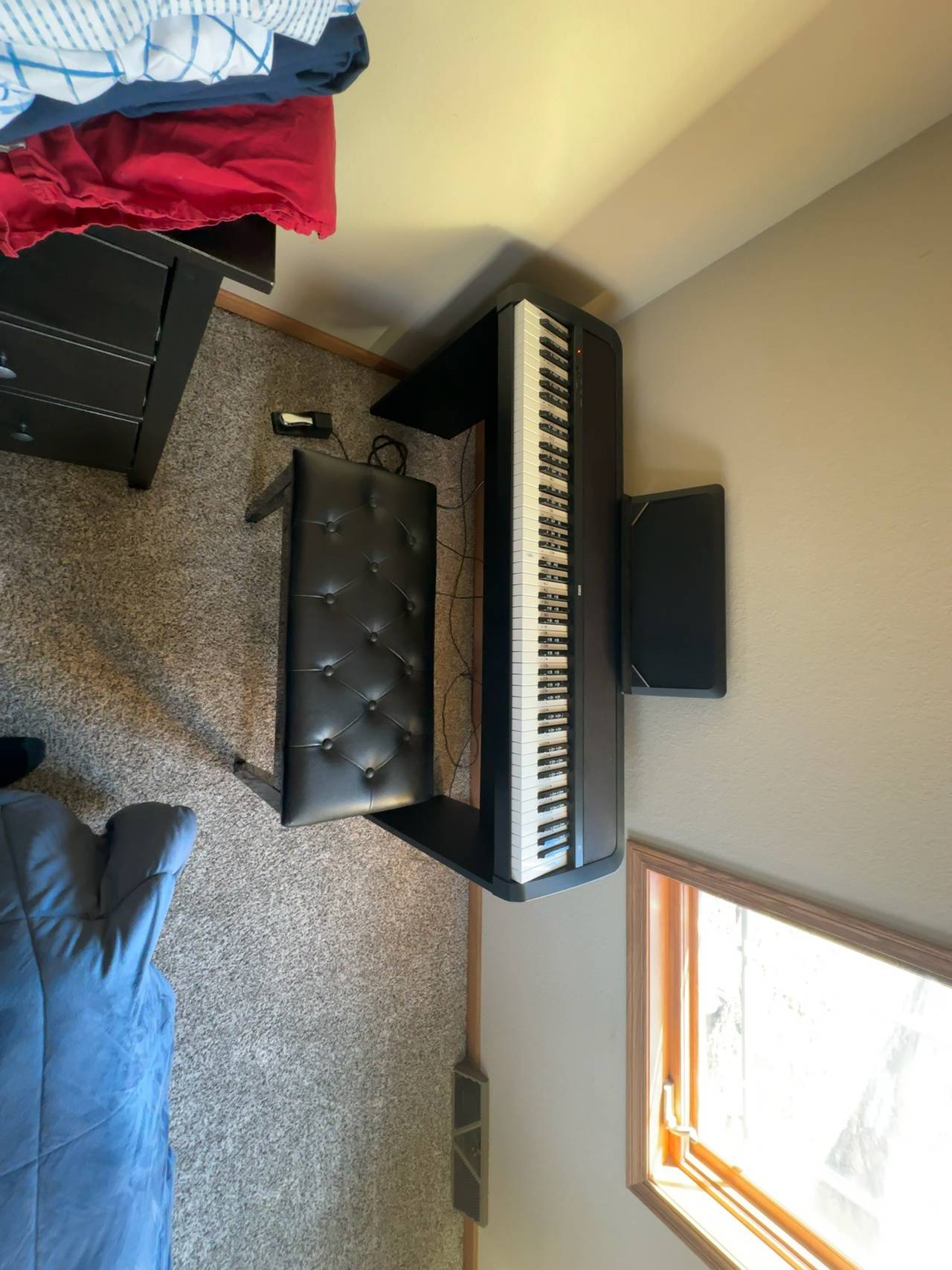 Korg B2SP 88-Key Digital Piano Black with Stand