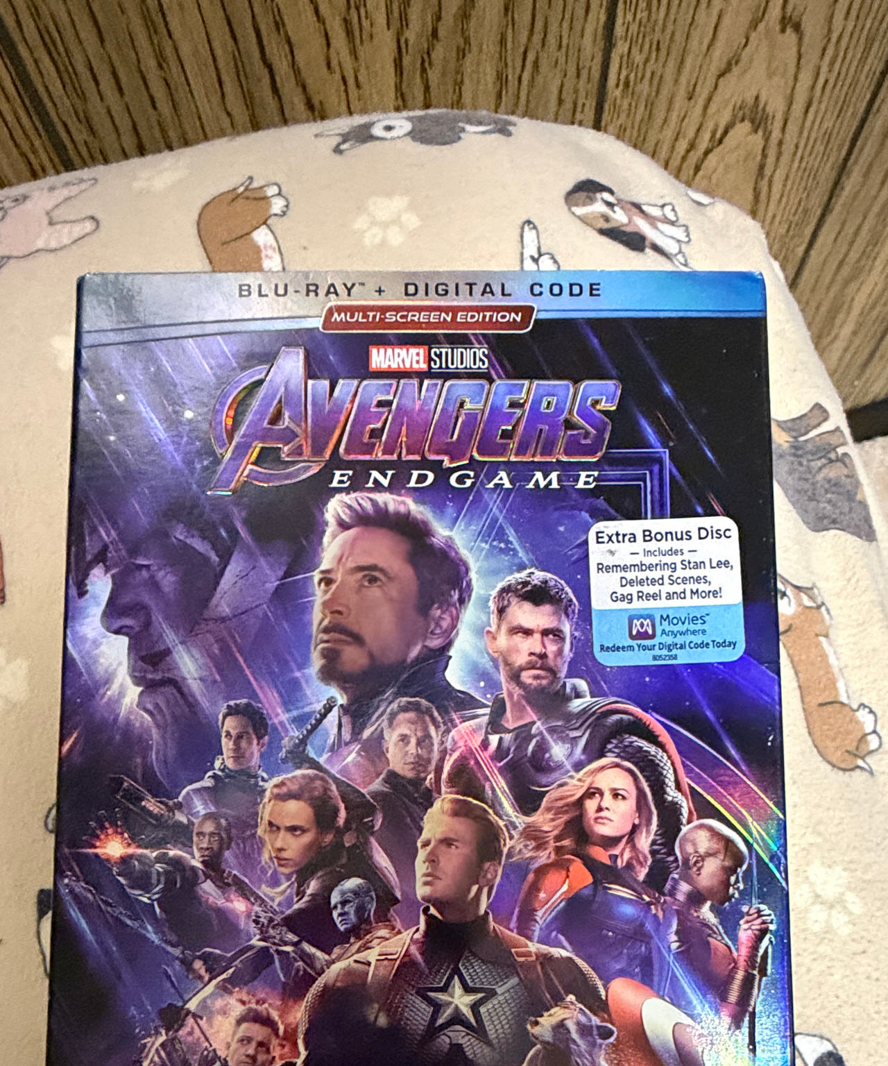 Avengers: Endgame Blu-ray + Digital Code Multi-Screen Edition