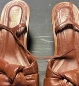 RAYE Knotted Platform Sandals - Image 1