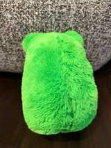 Nanco Belly Buddy Frog Plush Green Yellow 7-inch - Image 4