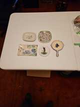 Assorted Decorative Ceramic Trinket Dishes and Coasters - Image 2
