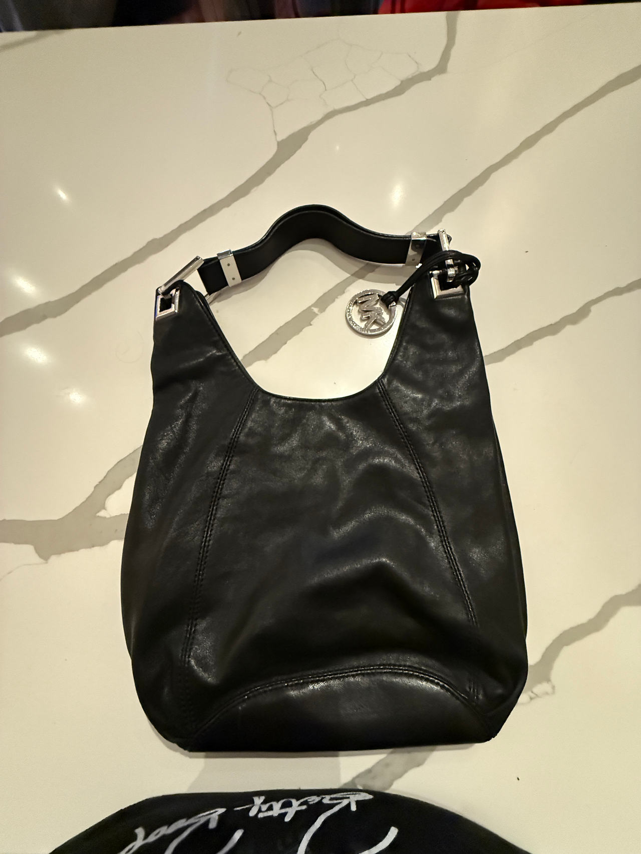 Michael Kors Leather Hobo Bag