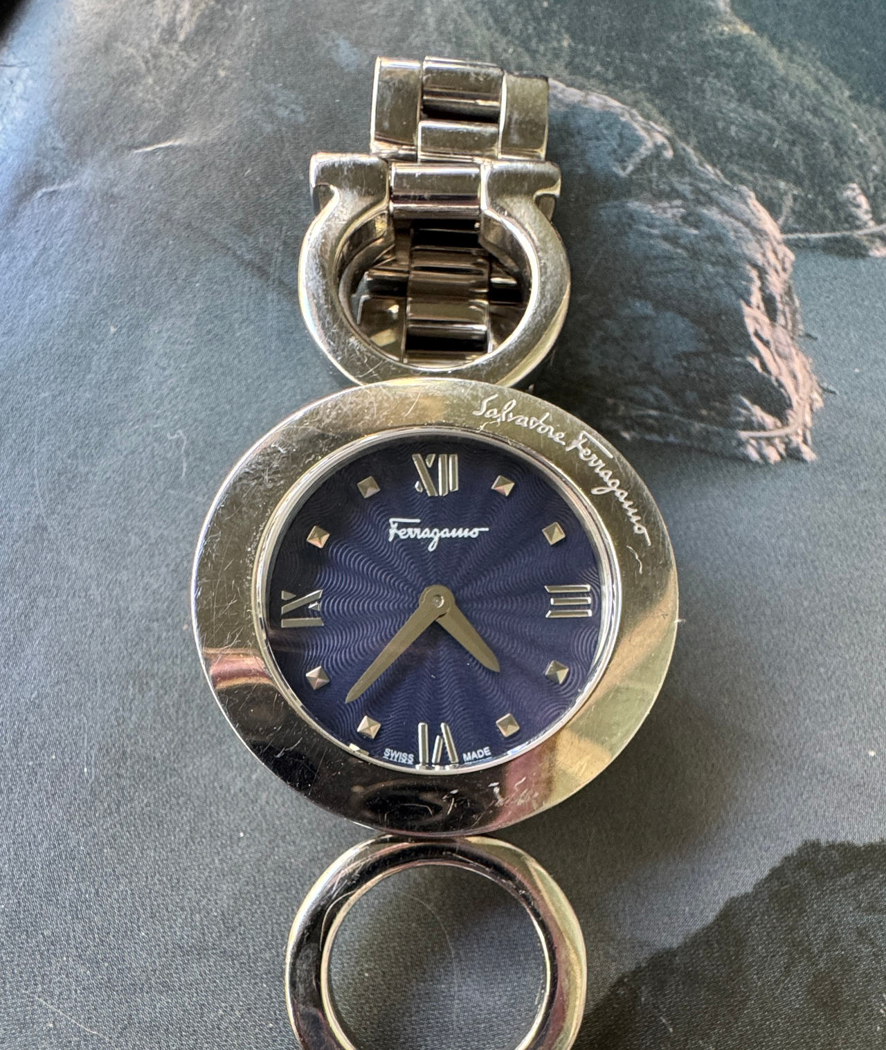 Salvatore Ferragamo Gancini Bracelet Watch