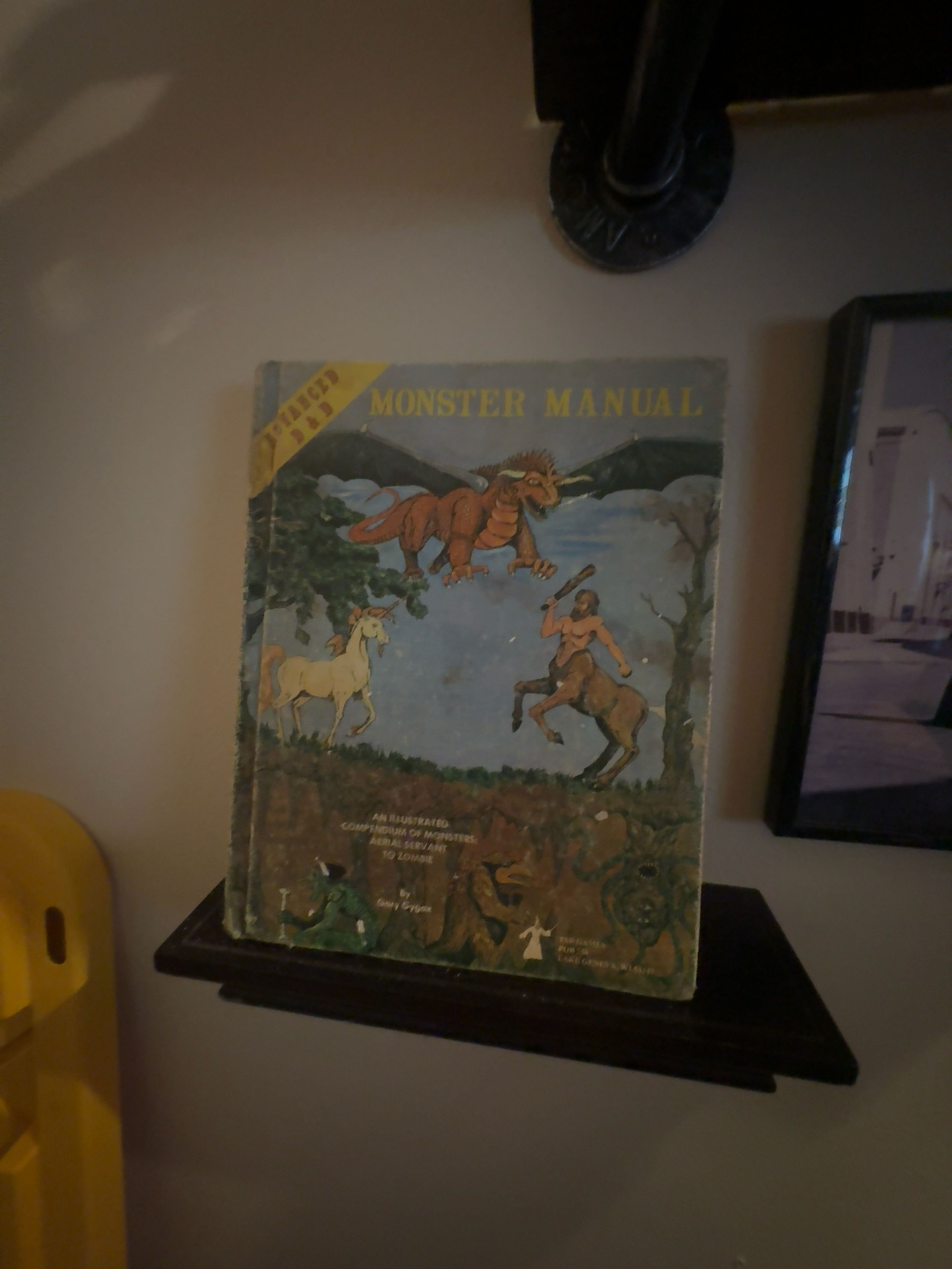 TSR Advanced Dungeons & Dragons Monster Manual 4th Edition