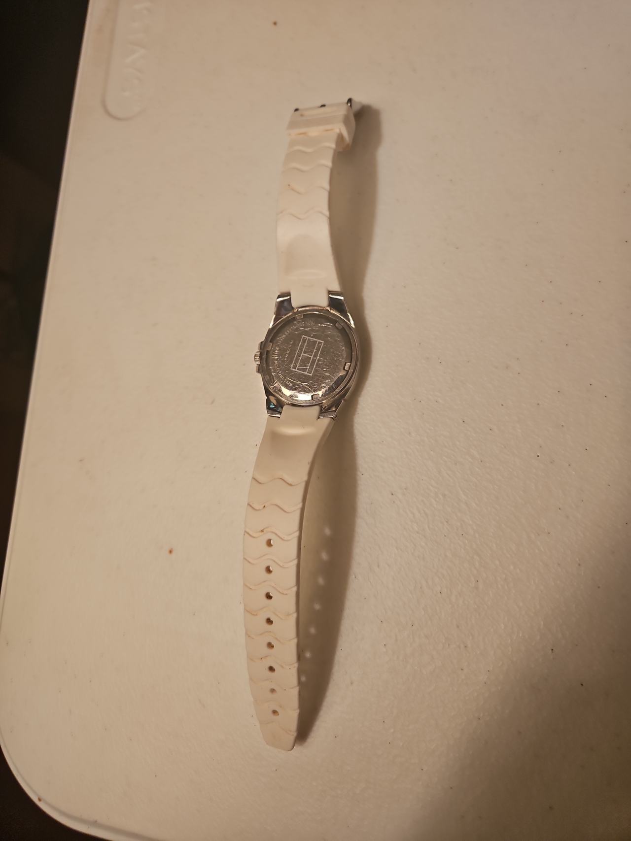 Tommy Hilfiger Women's White Silicone Strap Watch