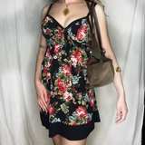 Floral Print Mini Dress - Image 3