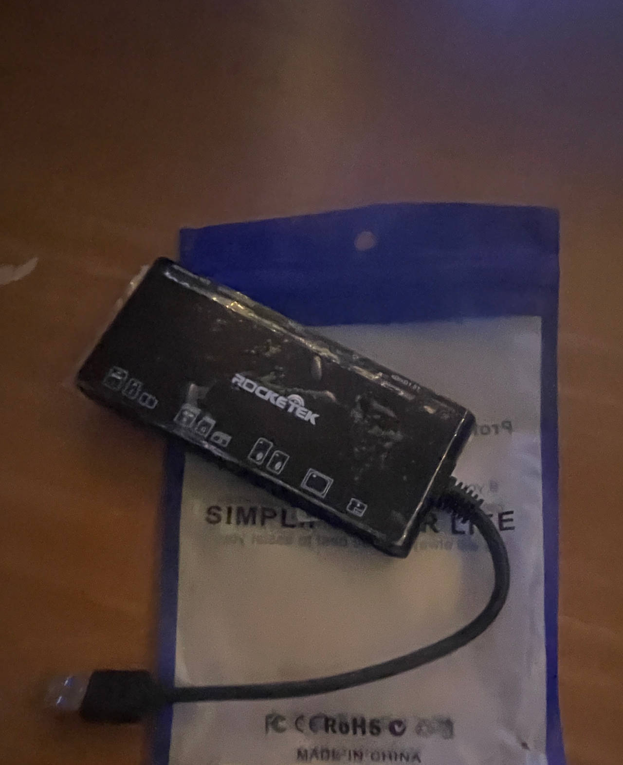 Rocketek USB 3.0 Multi-in-1 Memory Card Reader