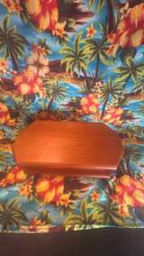 Cedar Coffin Jewelry Box with Purple Velvet Lining - Image 5