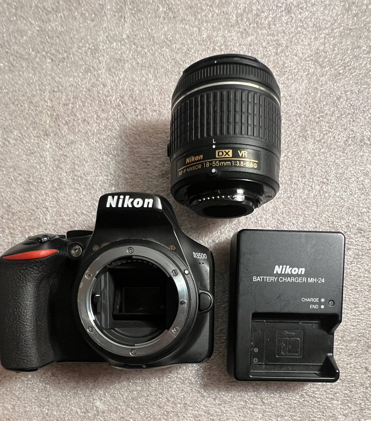 Nikon D3500 DSLR Camera with 18-55mm Lens