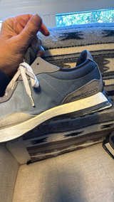 Figs New Balance 327 Grey Navy - Image 4