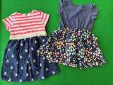 Toddler Girl 2T Dress Lot - Floral & Sailboat Designs - Image 3