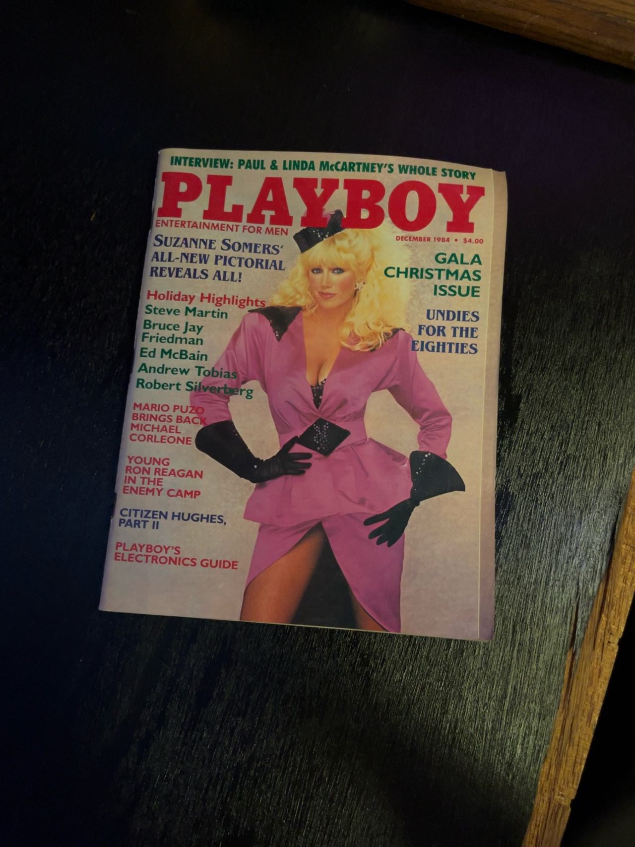 Playboy Magazine December 1984