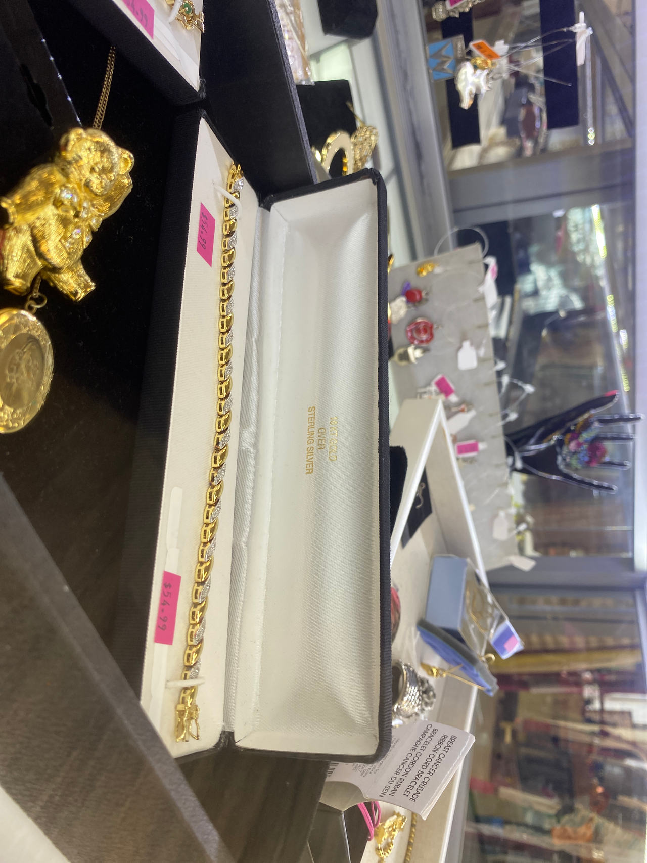Gold Tennis Bracelet