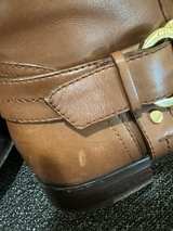 Dior Brown Riding Boots with Buckles - Image 7