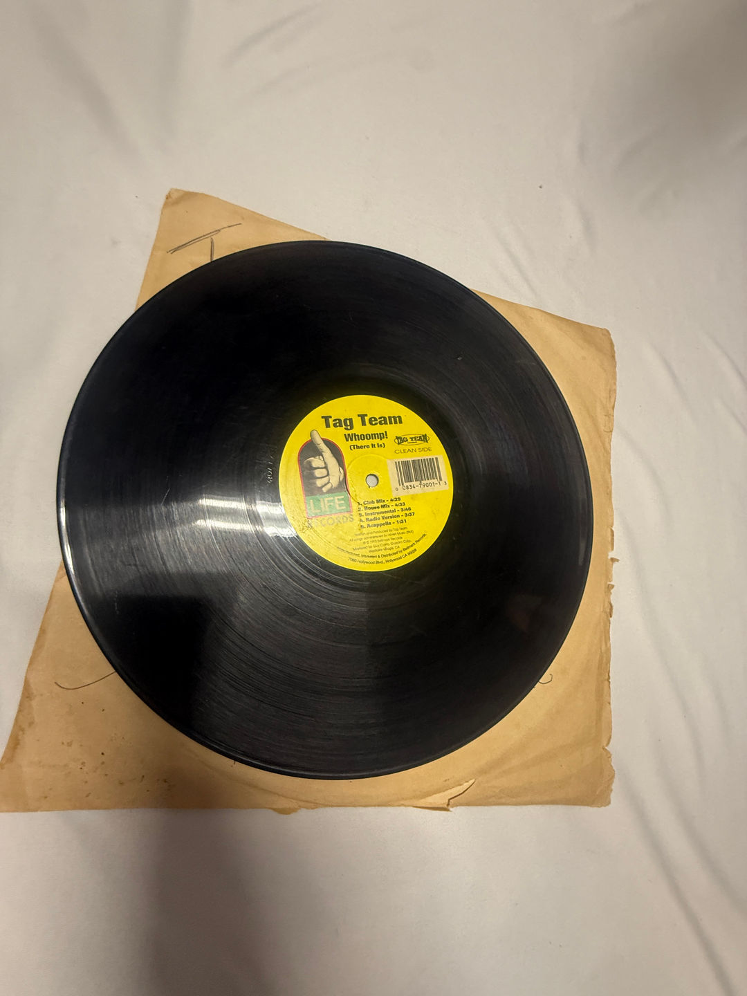 Tag Team - Whoomp! (There It Is) 12" Vinyl Single