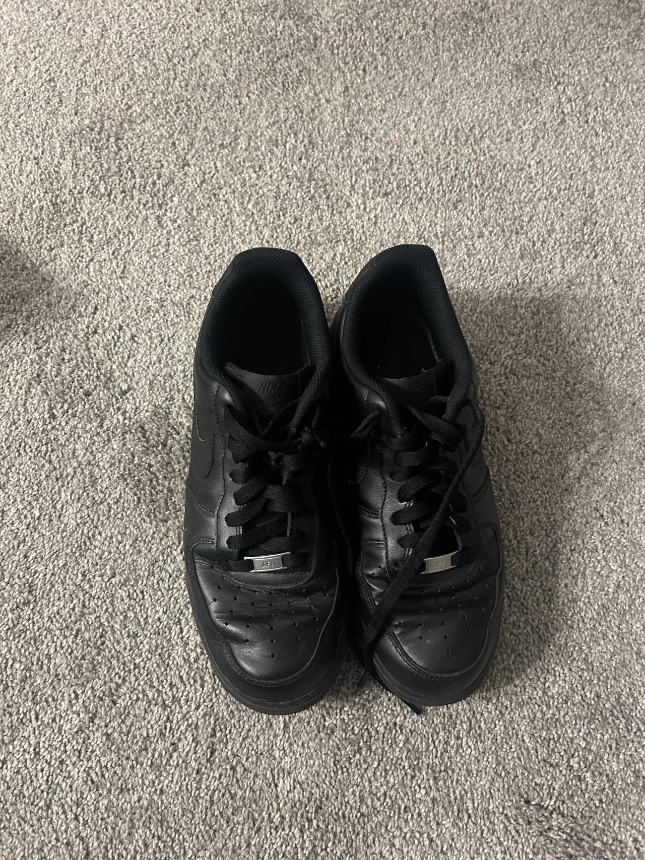 Nike Air Force 1 Low '07 Black/Black 9.5 M