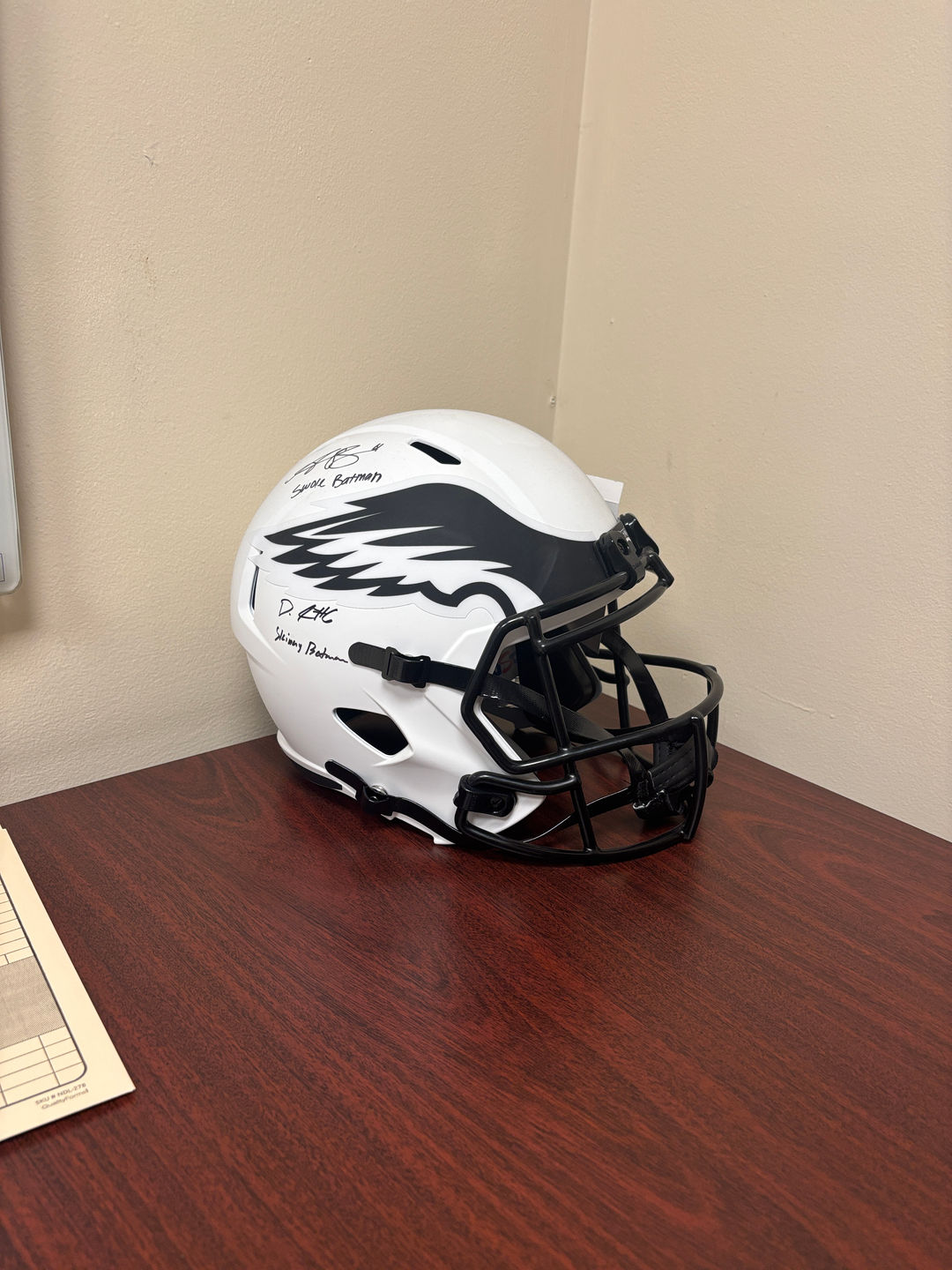 Riddell Philadelphia Eagles Lunar Eclipse Speed Authentic Helmet