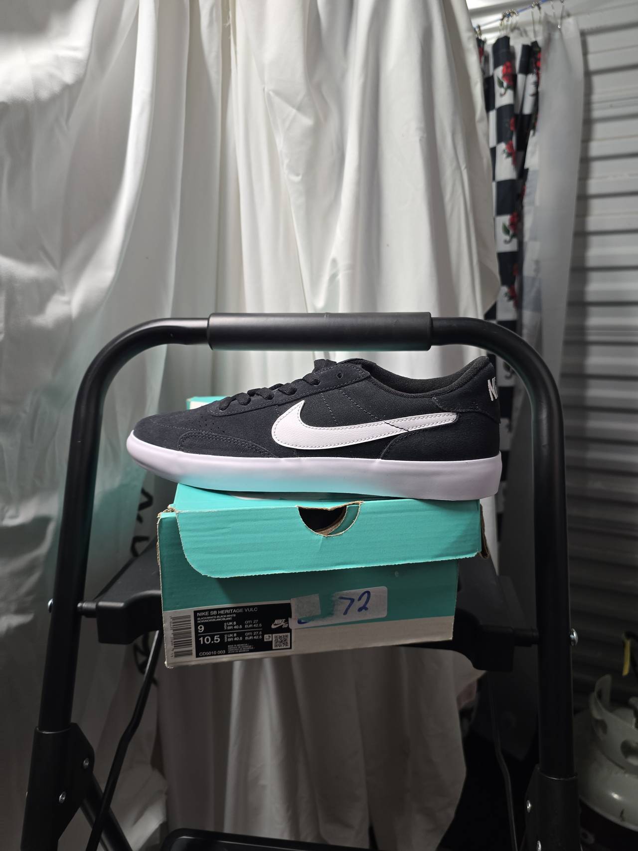 Nike SB Heritage Vulc Black White