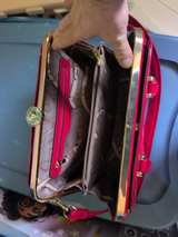 Betsey Johnson Hot Pink Patent Frame Satchel - Image 3