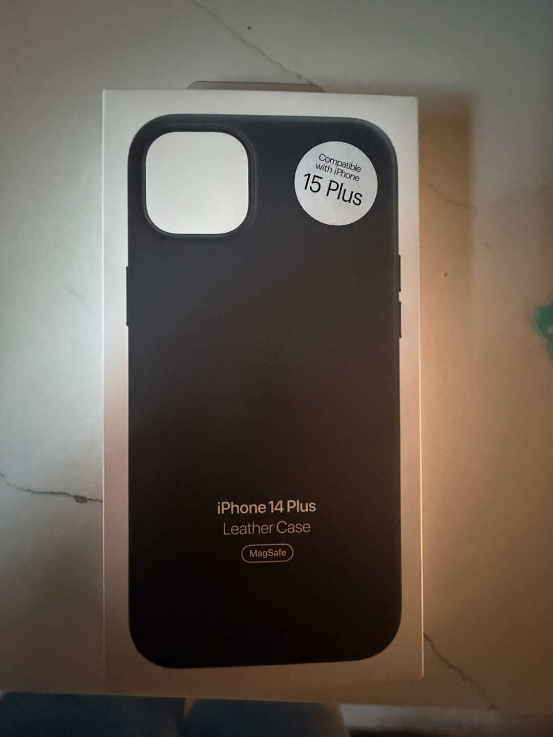 iPhone 14 Plus Leather Case with MagSafe