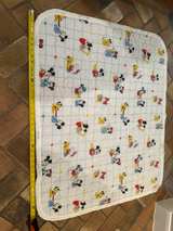 Vintage Disney Mickey & Friends Quilted Baby Blanket - Image 4