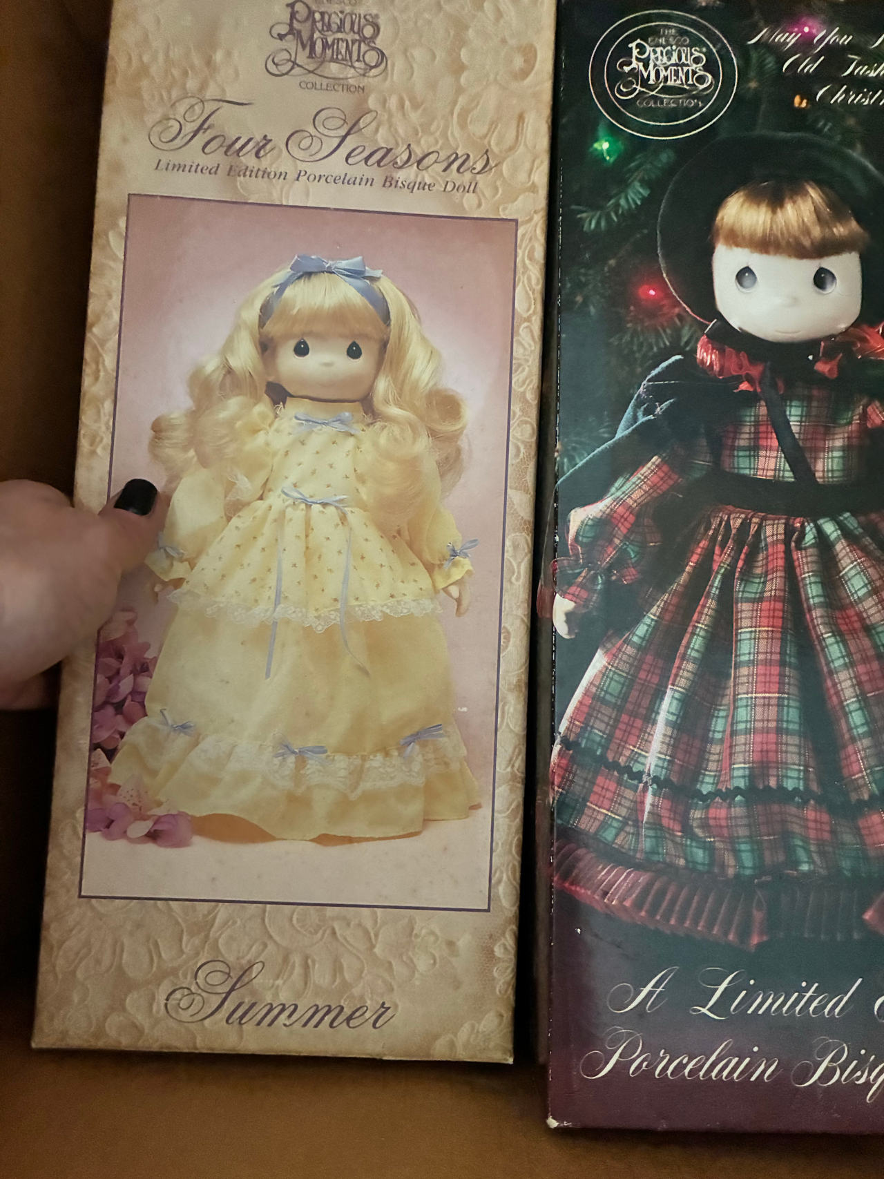 Precious Moments Four Seasons Summer Limited Edition Porcelain Bisque Doll