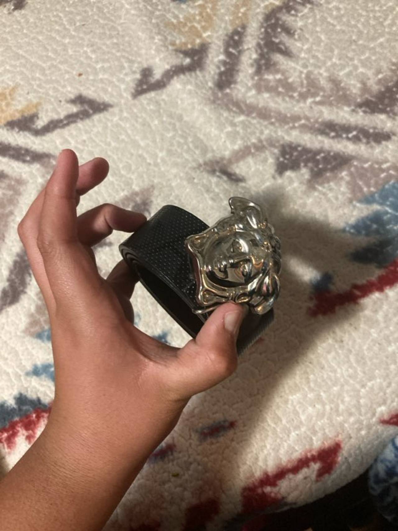 Versace Medusa Buckle Belt