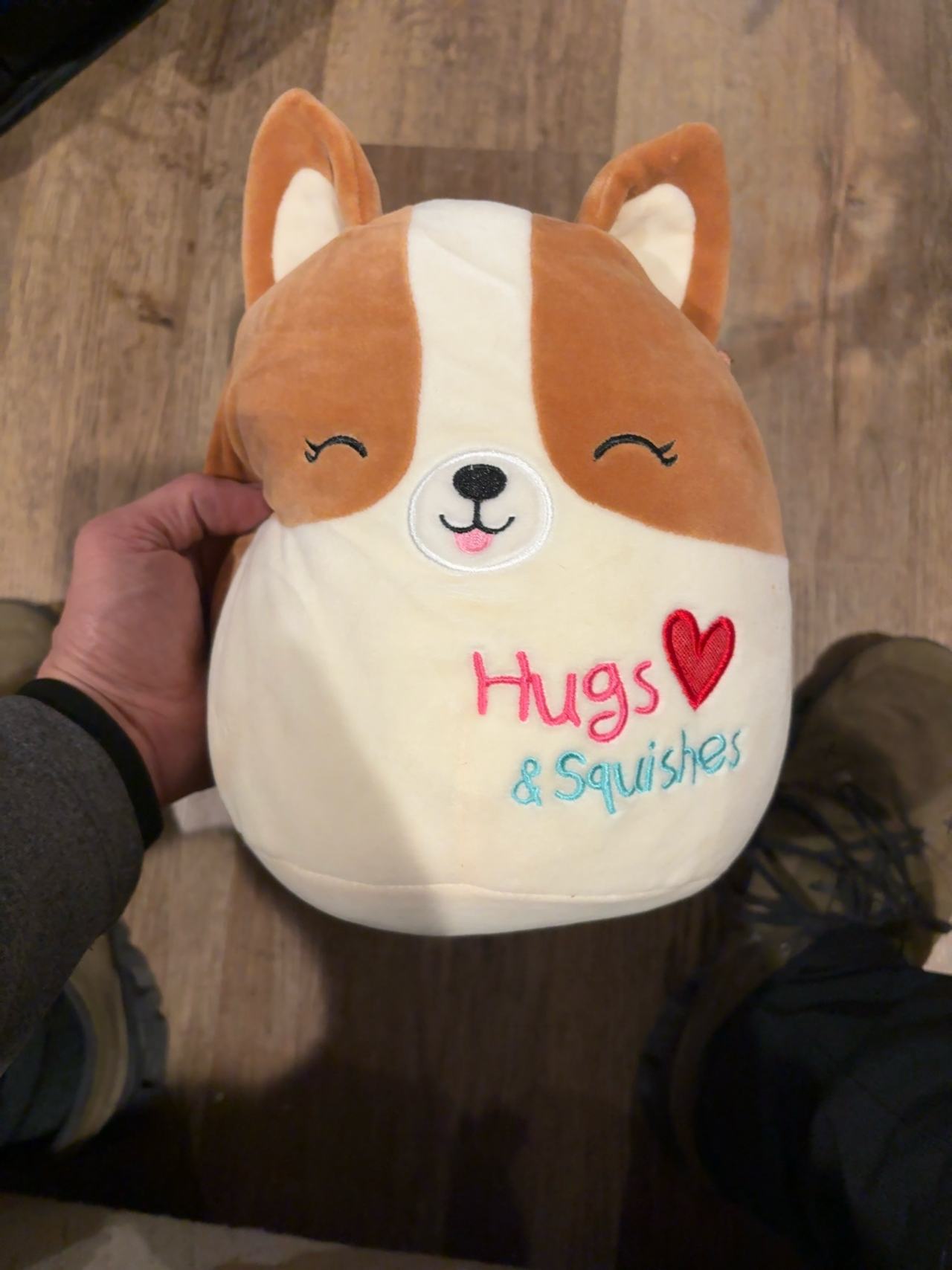 Squishmallows Regina the Corgi 8-inch Plush