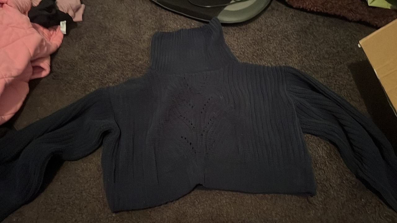 Women's Turtleneck Cropped Sweater