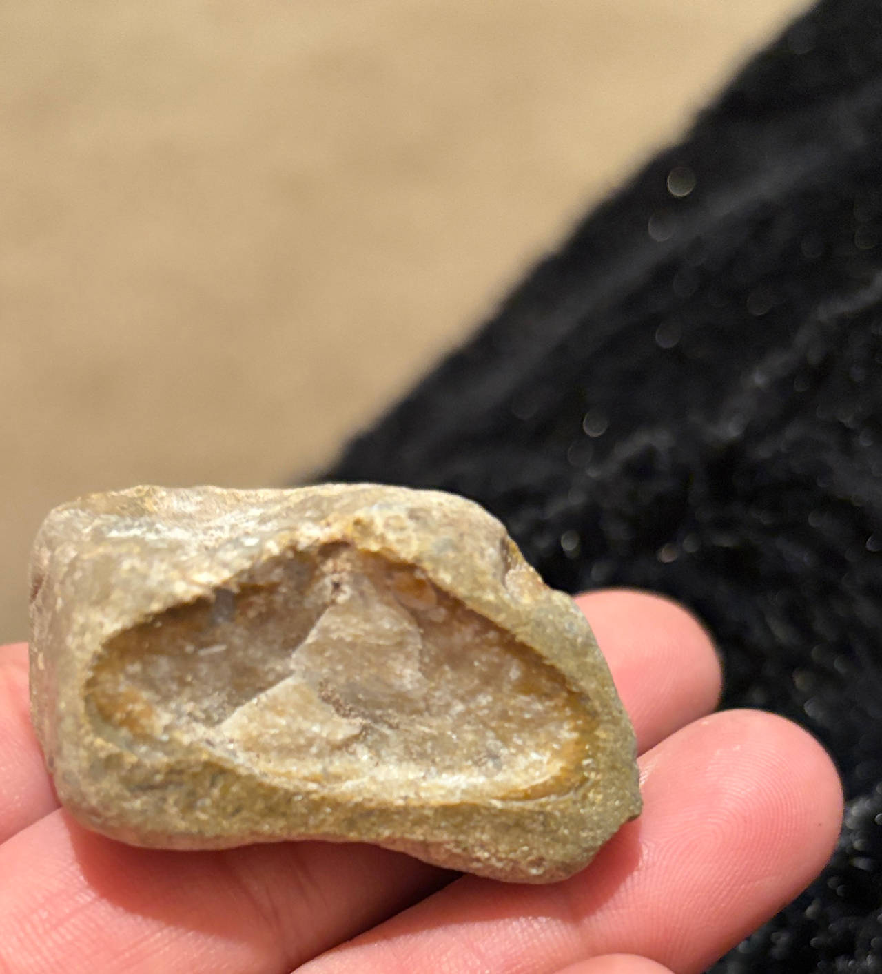 Natural Quartz Geode Rock