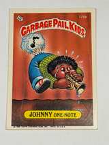 1986 Topps Garbage Pail Kids Johnny One-Note 175b - Image 1