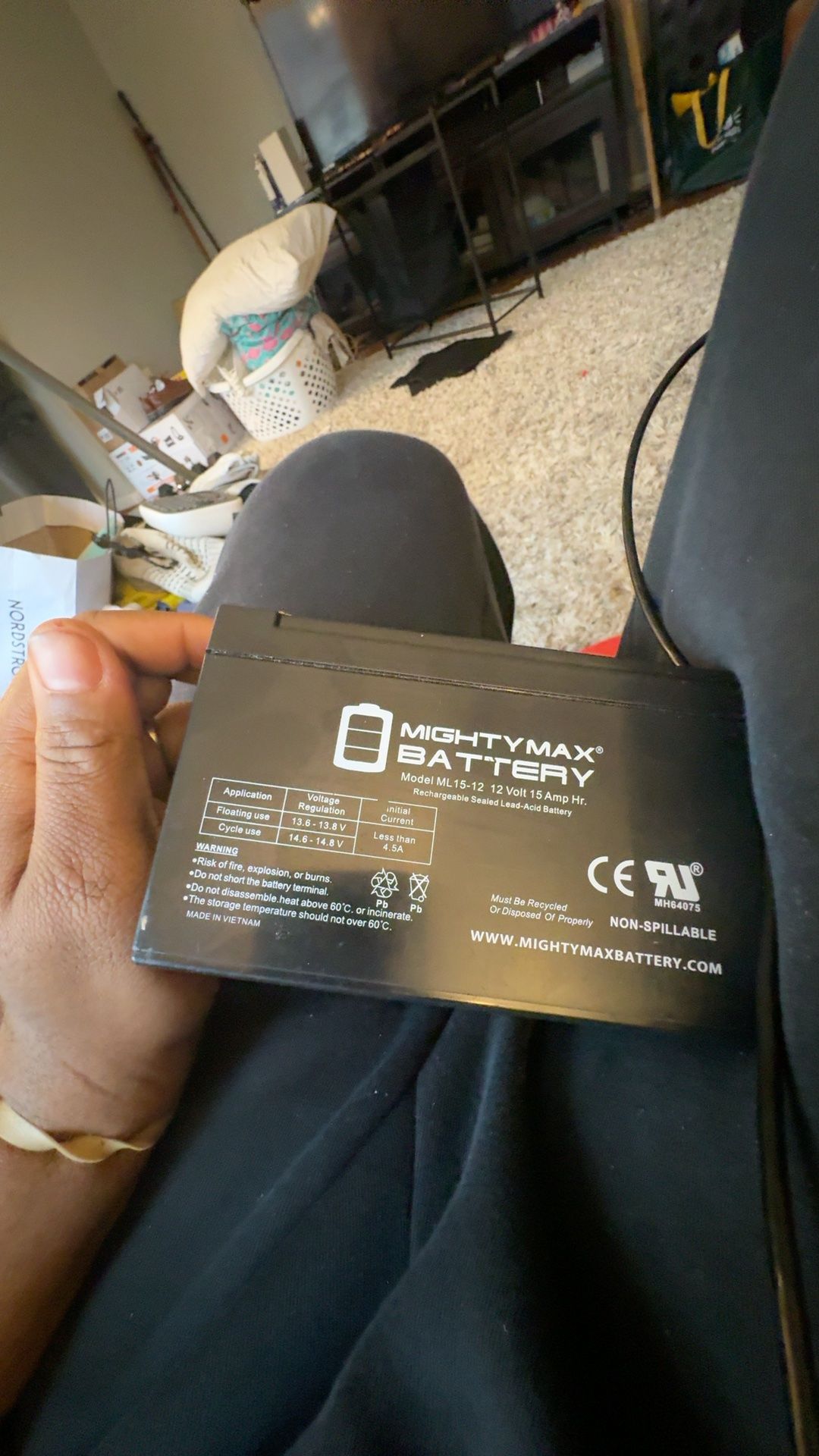 Mighty Max 12V 12AH SLA Battery