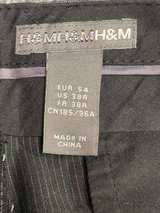 H&M Men's Slim Fit Pinstripe Dress Pants - Image 5