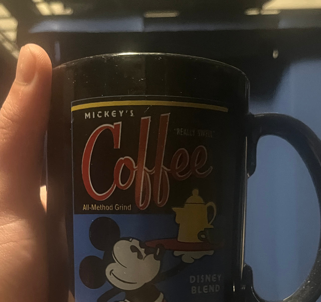 Disney Mickey's Coffee All-Method Grind Mug