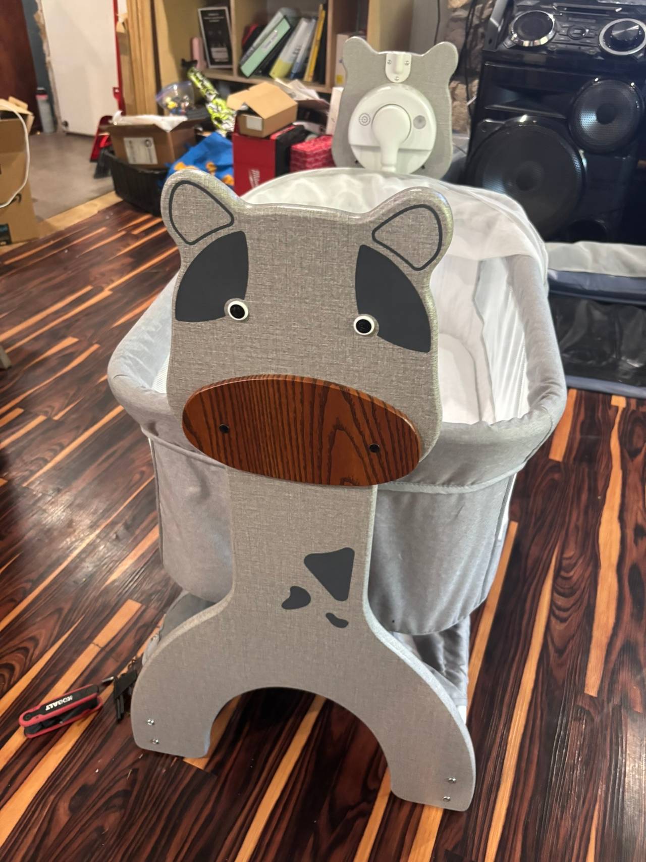 Rocking Cow Baby Bassinet - & Sound Machine