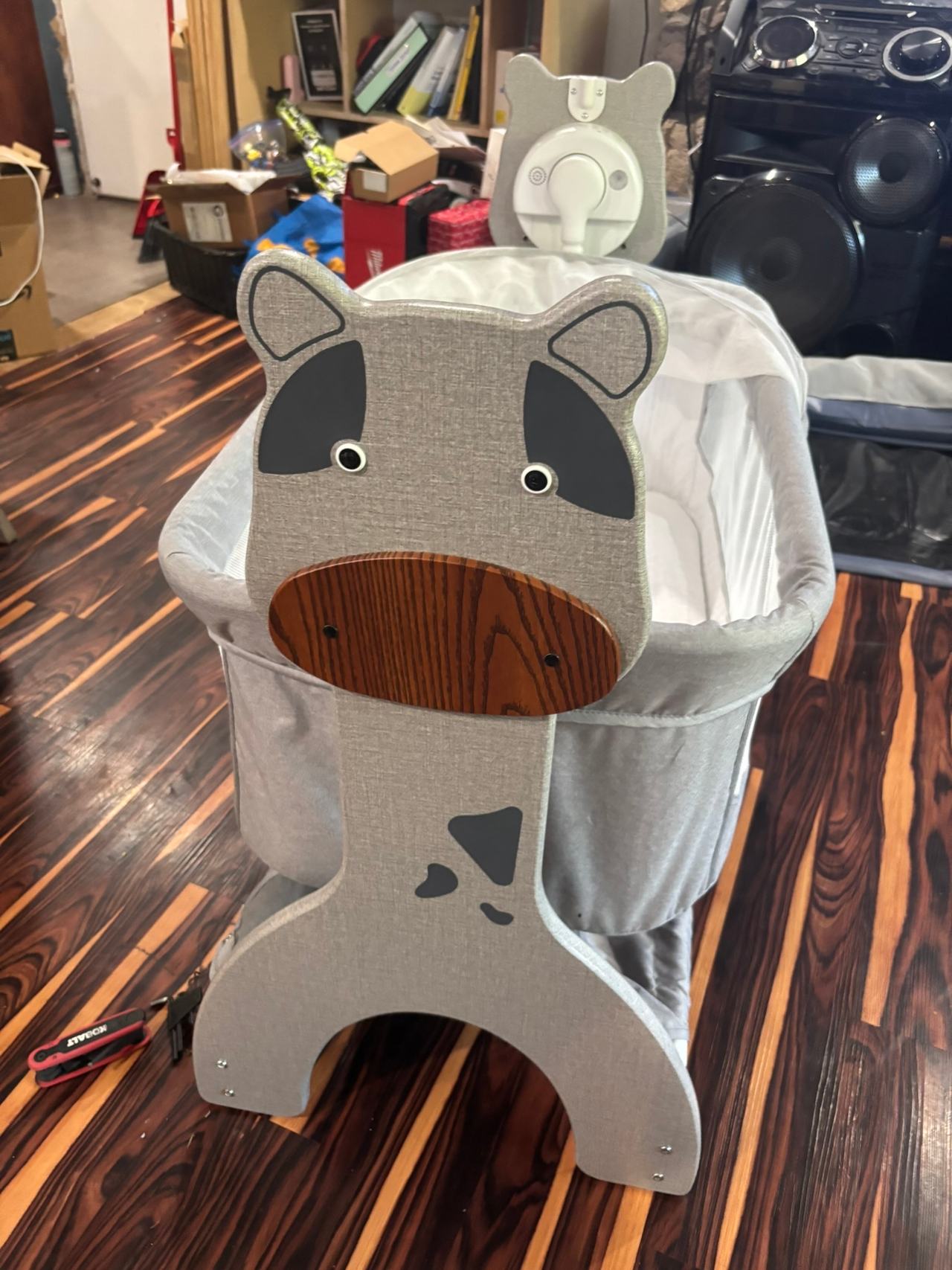 Rocking Cow Baby Bassinet - & Sound Machine