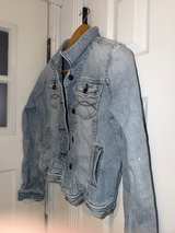 Abercrombie & Fitch Vintage Denim Jean Jacket Y2K Size Large L - Image 2