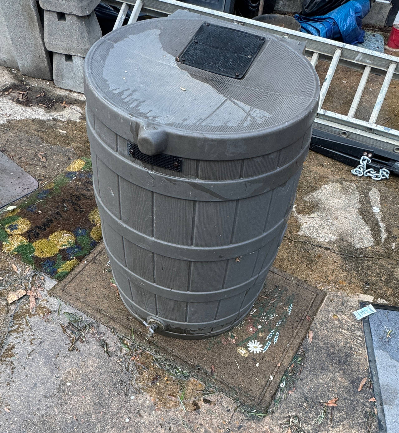 Good Ideas Rain Wizard 50 Rain Barrel