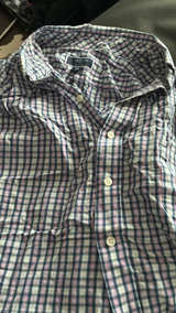 Club Room Regular Fit Performance Plaid Shirt - Image 1