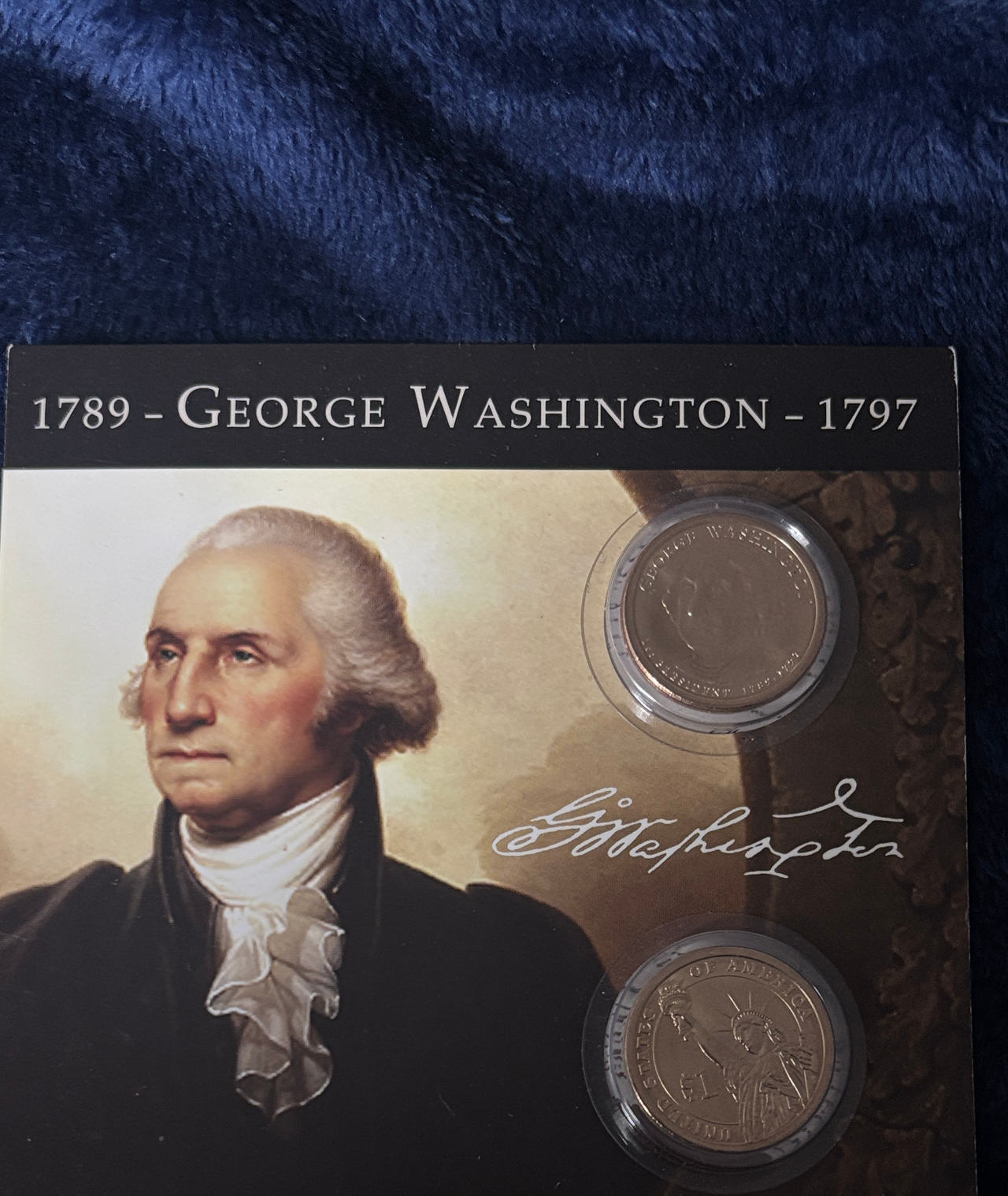 1789 George Washington Presidential $1 Coin Set