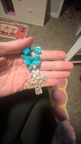 Free People Keep It Simple Cross Necklace - Image 4